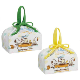 SNOOPY ランチ巾着 2Pセット