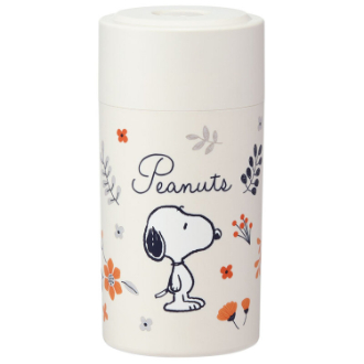 SNOOPY プッシュボタン付き密封保存容器 800ml