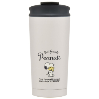 SNOOPY サーモタンブラー バッジ 450ml