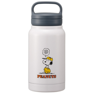 SNOOPY スクリューハンドル付きマグボトル 350ml
