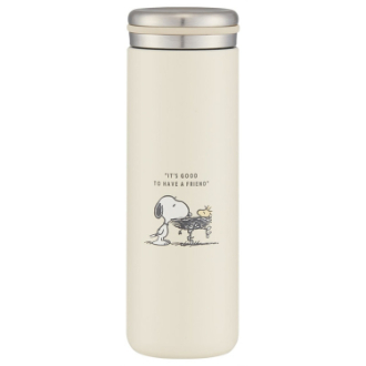 SNOOPY ステンレスマグボトル バッジ 280ml