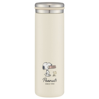 SNOOPY ステンレスマグボトル バッジ 450ml
