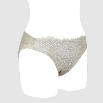 【RHYTHM BOX】リズムボックス　ブラペアショーツ　グレージュ　M