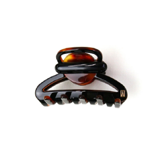 【ALEXANDRE DE PARIS】アレクサンドル ドゥ パリ　ヘアクリップ S　ACCS-18144-02　NE-NOIR ECAILLE