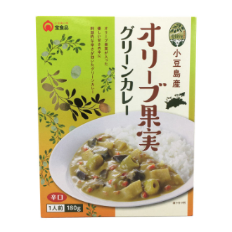 オリーブ果実グリーンカレー