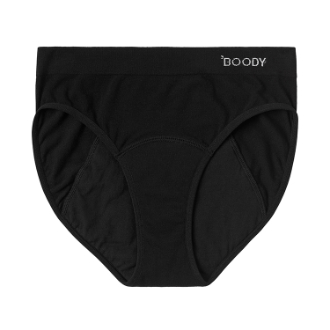 【BOODY】吸水サニタリーショーツ クラシックビキニ （普通～多い日用）