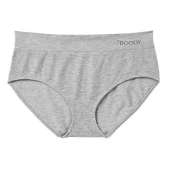 【BOODY】ミディ ブリーフ　ライトグレー