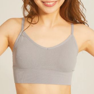 【BOODY】LYOLYTEリヨライト リブ ローバックブラ　ミスト