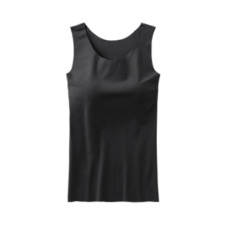 【Fitte】フィッテ　ブラタンクトップ　ブラック