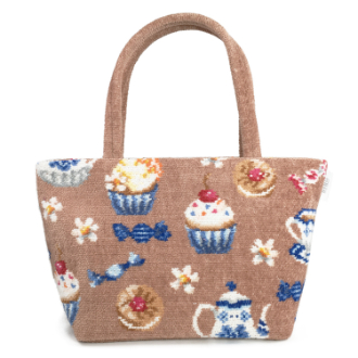 【FEILER】フェイラー　スウィートトリート ベージュ　トートバッグ