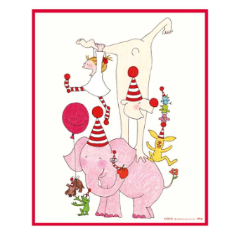 ココちゃん メッセージギフトボード (寄せ書き) シール付 RYBS-564