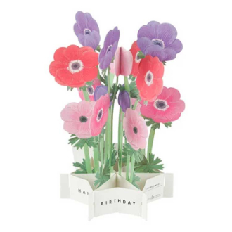 バースデーブルーミングカード アネモネ KE-30