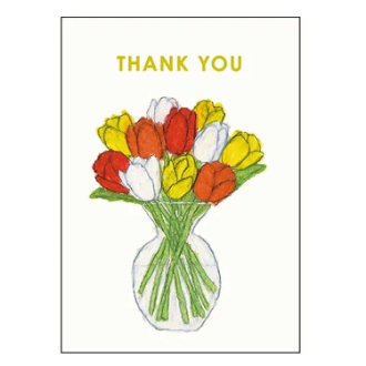 米津祐介サンキューミニカード チューリップ YZ-287