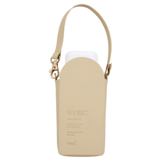 【WPC】遮光 ポシェットタイニー 折りたたみ傘　晴雨兼用　ベージュ