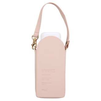 【WPC】遮光 ポシェットタイニー 折りたたみ傘　晴雨兼用　ピンク