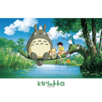 となりのトトロ〔なにが釣れるかな？〕ジグソーパズル 108ピース