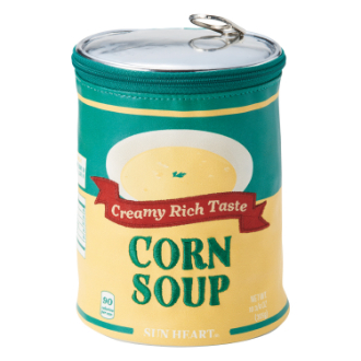 【yup!】ヤップ　ポーチ　コーンスープ缶