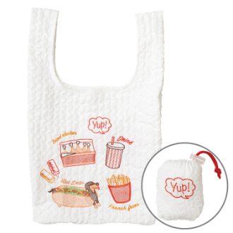 【yup!】ヤップ　エコバッグ　ファーストフード