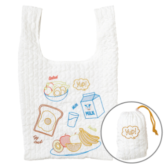 【yup!】ヤップ　エコバッグ　モーニング