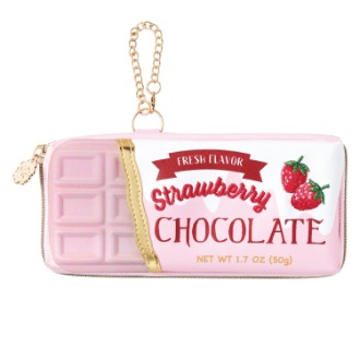 【yup!】ヤップ　ポーチ　板チョコストロベリー