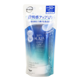 スキンアクア  トーンアップUVエッセンス はかなげブルー