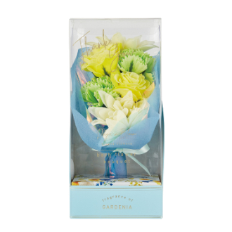 デイズインブルーム bright flowers バスフラワーブーケ ガーデニア