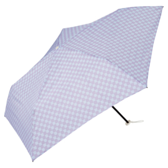 【WPC】ジャパニーズトラディショナルカラーズアンブレラ  雨晴兼用　折りたたみ傘　パープル