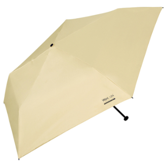 【WPC】IZA　ULTRA LIGHT 紳士 日傘 折りたたみ傘 晴雨兼用　ベージュ