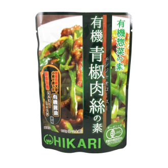 有機青椒肉絲 (チンジャオロース) の素