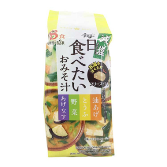ひかり味噌 毎日食べたいおみそ汁 減塩  8食×8袋入