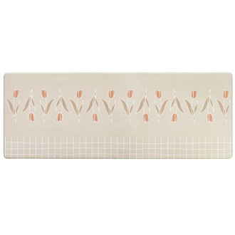 拭ける！キッチンマット45×120　チューリップ