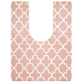 スキマにピタっ！拭けるPVC耳長トイレマット80×60 モロッカン