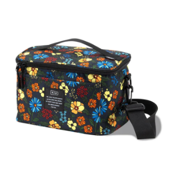 【KiU】キウ　600Dソフトクーラーバッグ 5リットル　サイケデリックフラワー