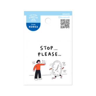 クリエイターズサーカス　ステッカー　TIME STOP