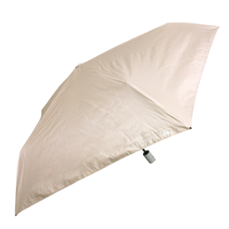 【RHYTHM BOX】自動開閉 軽量SLIM LIGHT 日傘 折りたたみ傘 晴雨兼用　メッセージプリント　ピンク