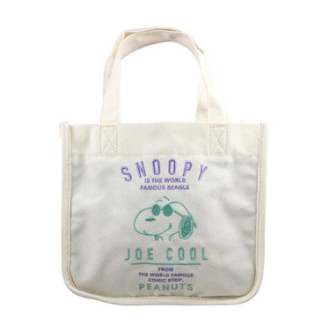 SNOOPY】スヌーピー 刺繍ミニトート JOE COOL(JOE COOL