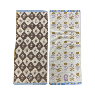 [ブラックフライデー]〔カレルチャペック〕フェイスタオル2枚セット