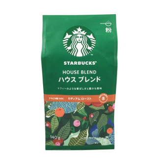 スターバックス ハウスブレンド 粉 140g