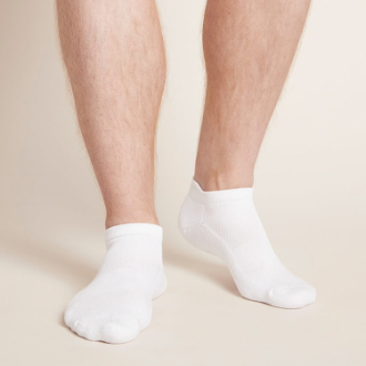 【BOODY】メンズ スポーツソックス　ホワイト