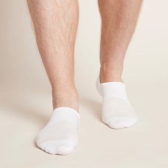 【BOODY】メンズ ショートソックス　ホワイト