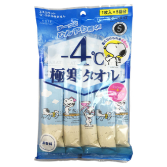 エスカラット 極寒タオル  5枚入