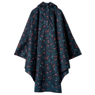 【WPC】レインポンチョ　チェリー ネイビー