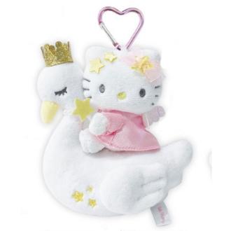 ハローキティ プレミアムマスコットキーホルダー スワン(12月中旬入荷予定)