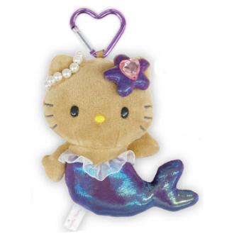 ハローキティファンタジーマスコットキーホルダー マーメイド(日焼けパープル)(12月中旬入荷予定)