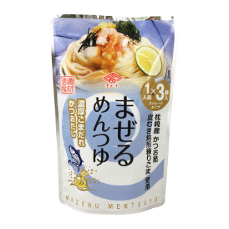 まぜるめんつゆ 濃厚ごまだれ かつおだし