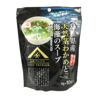 魚の屋　島根県産　天然茎わかめと海藻のスープ