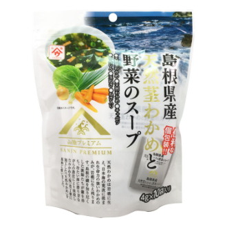 島根県産天然茎わかめと野菜のスープ 40ｇ