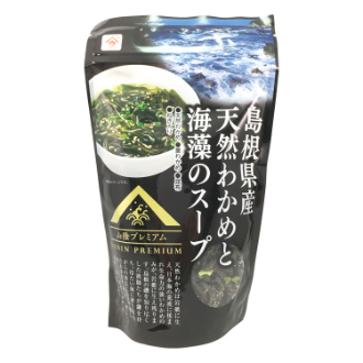 魚の屋 島根県産天然わかめと海藻のスープ