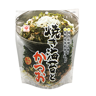 焼き海苔とかつお