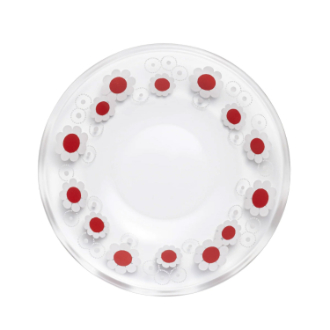 アデリアレトロ プレート120 花まわし